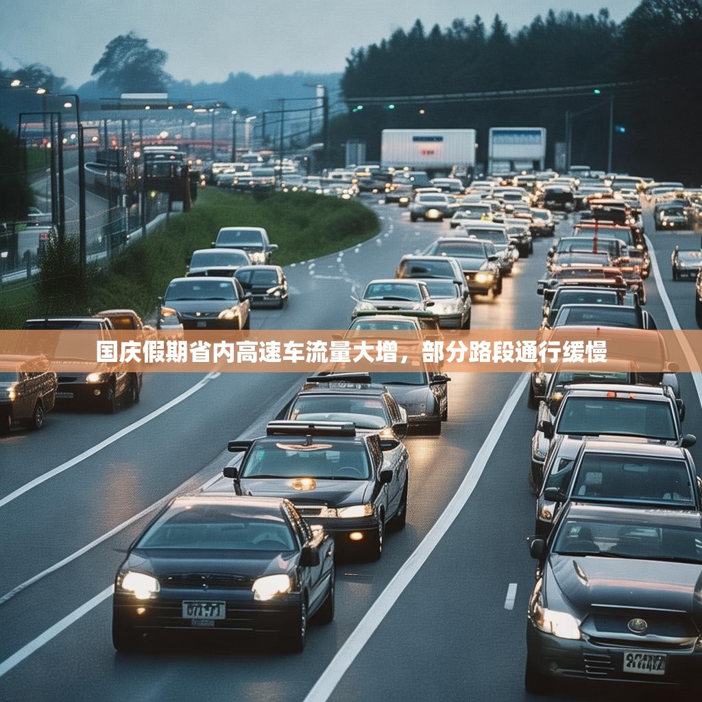 国庆假期省内高速车流量大增，部分路段通行缓慢