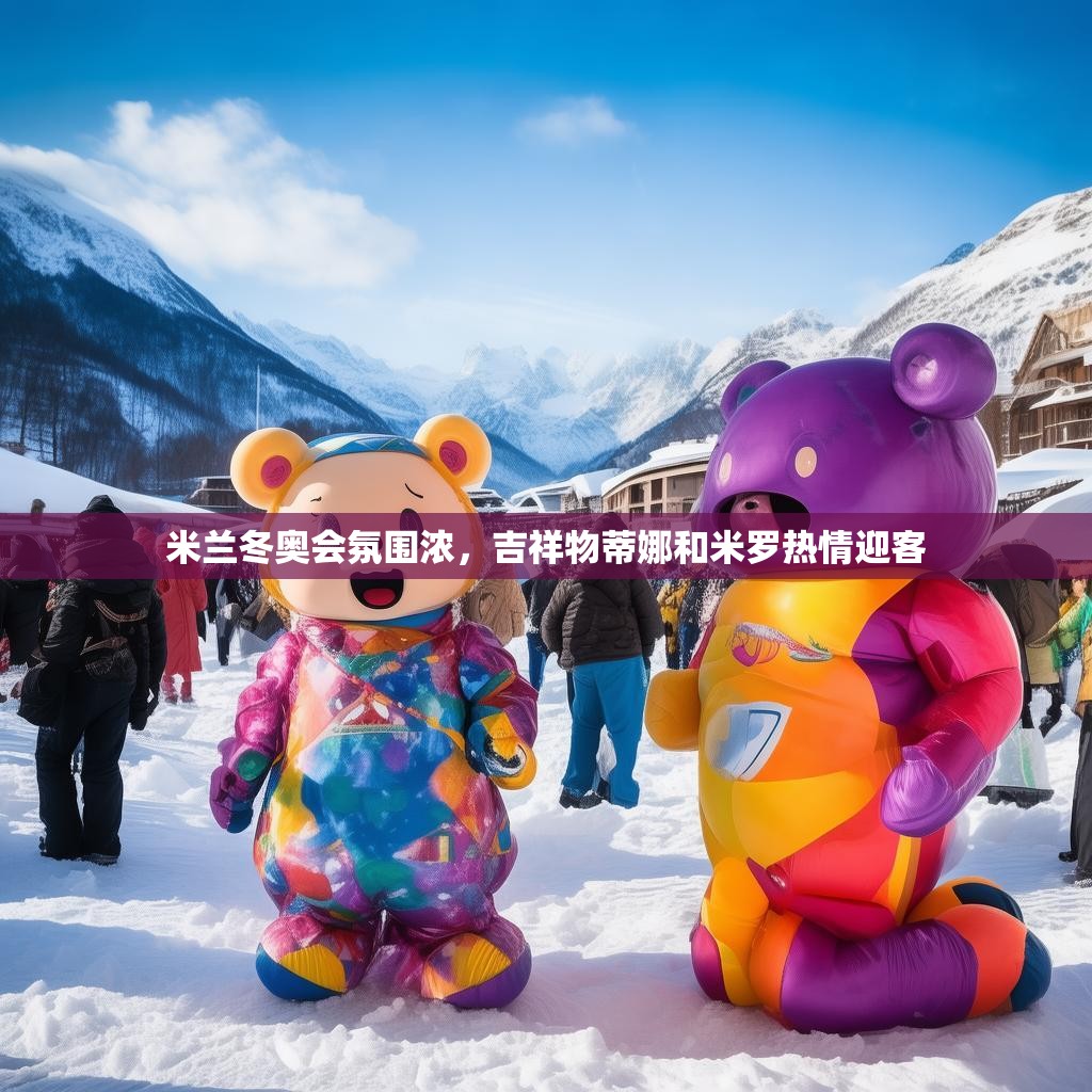 米兰冬奥会氛围浓，吉祥物蒂娜和米罗热情迎客