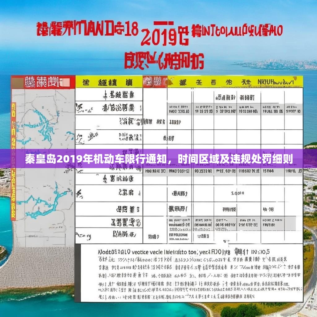秦皇岛2019年机动车限行通知，时间区域及违规处罚细则