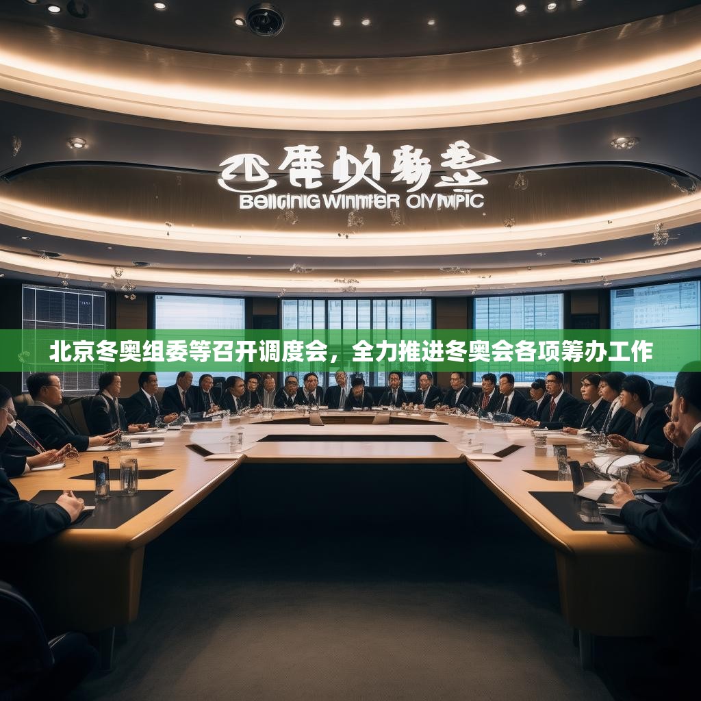 北京冬奥组委等召开调度会，全力推进冬奥会各项筹办工作