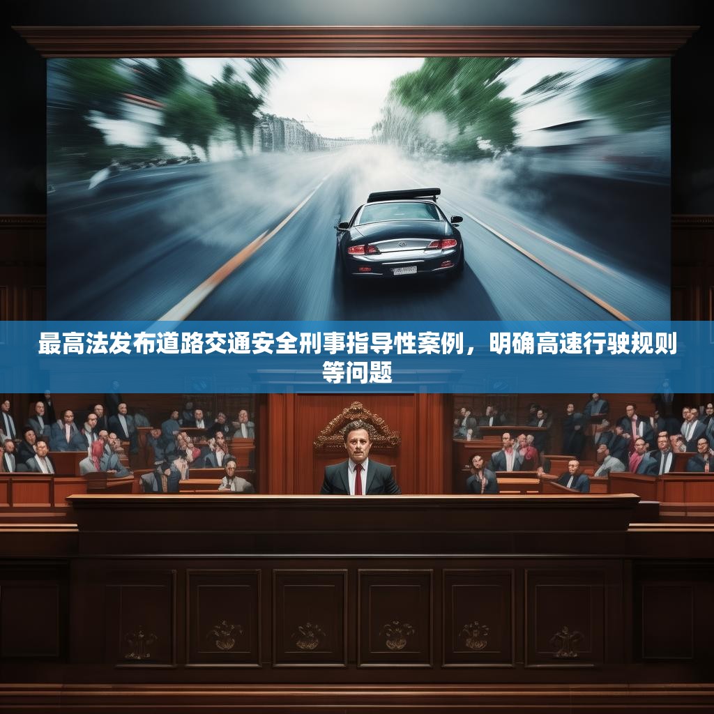 最高法发布道路交通安全刑事指导性案例，明确高速行驶规则等问题