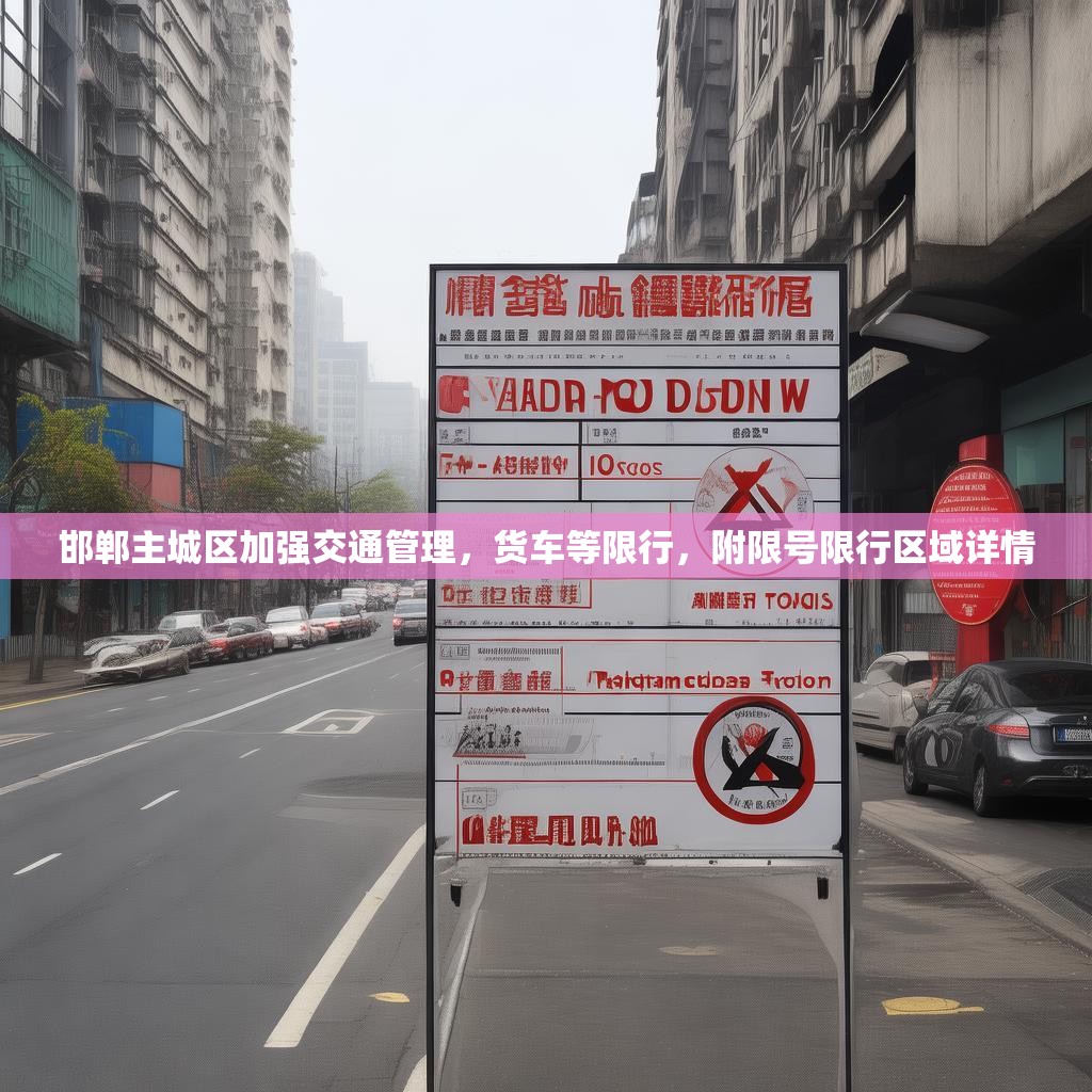 邯郸主城区加强交通管理，货车等限行，附限号限行区域详情