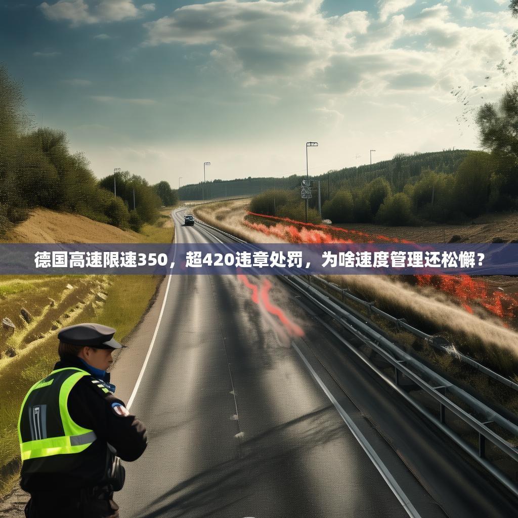 德国高速限速350，超420违章处罚，为啥速度管理还松懈？