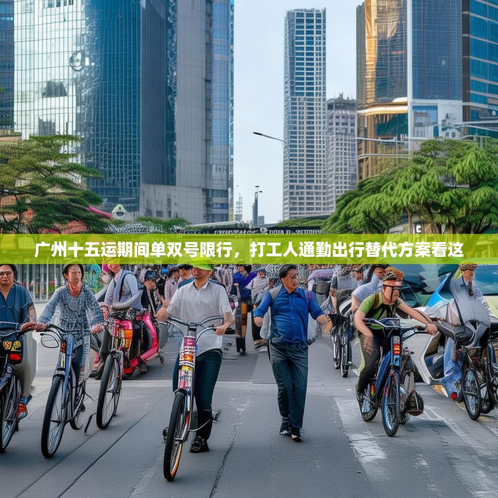 广州十五运期间单双号限行，打工人通勤出行替代方案看这