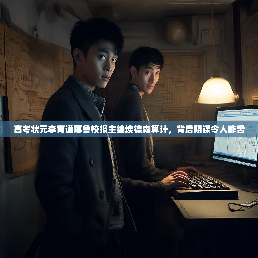 高考状元李育遭耶鲁校报主编埃德森算计，背后阴谋令人咋舌