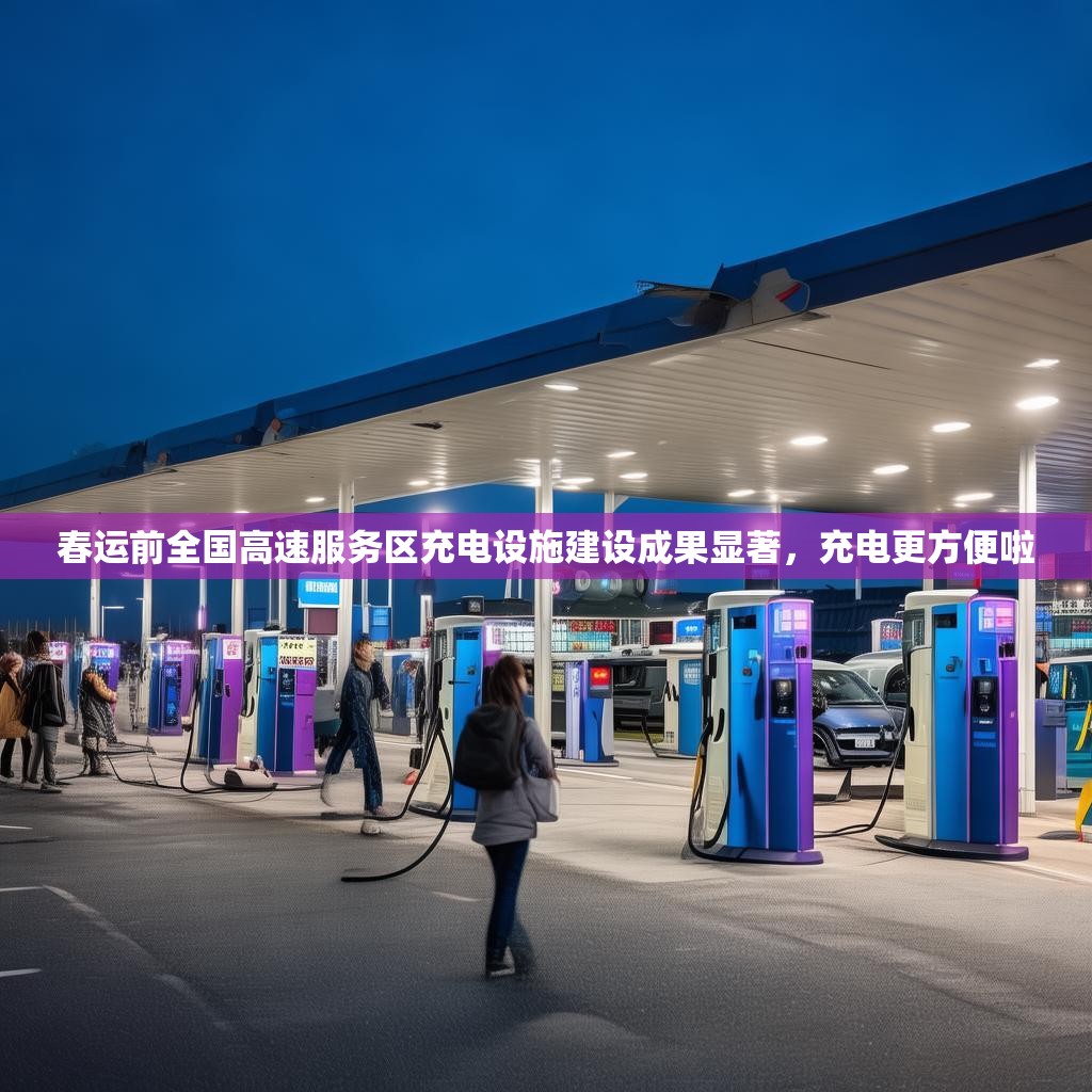 春运前全国高速服务区充电设施建设成果显著，充电更方便啦
