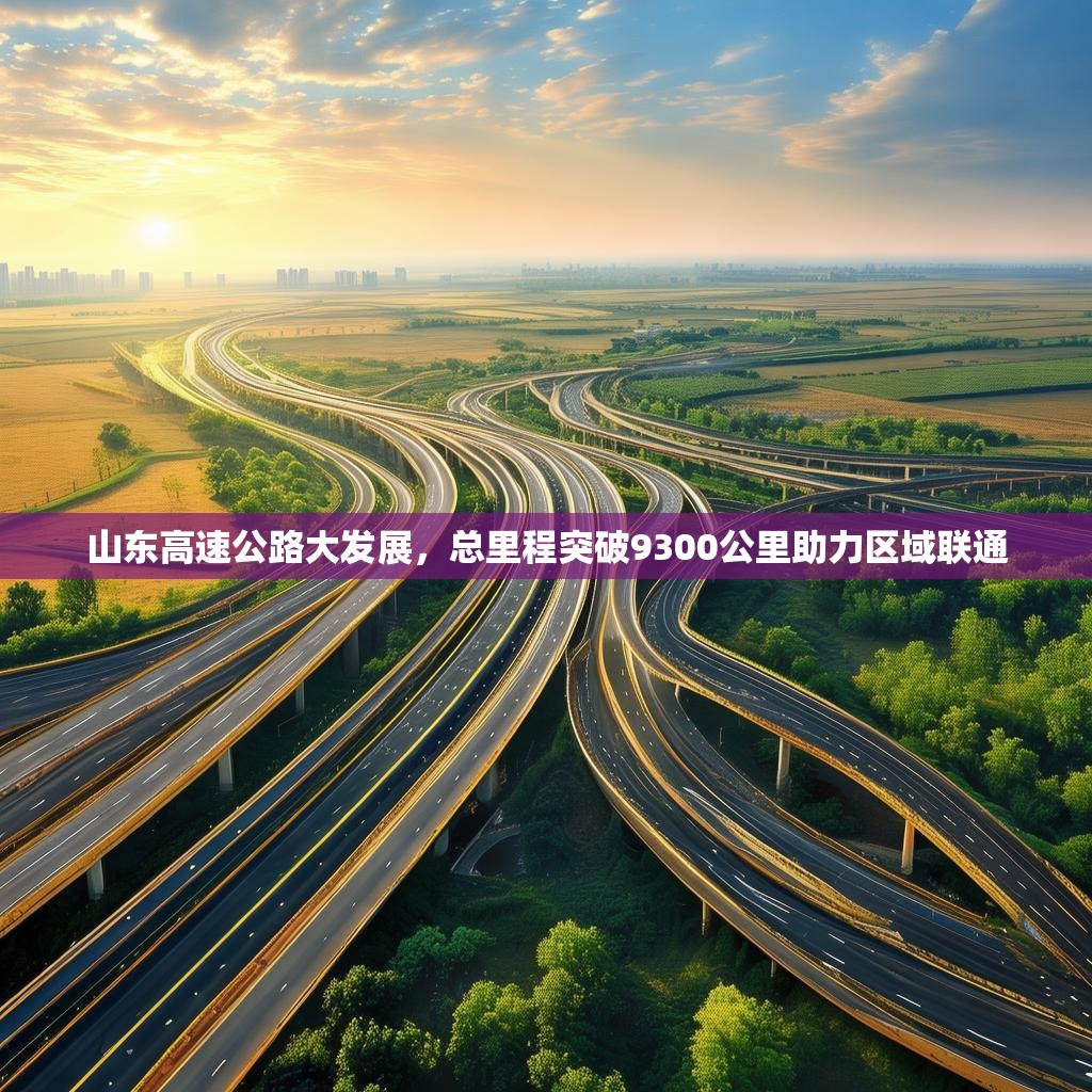 山东高速公路大发展，总里程突破9300公里助力区域联通