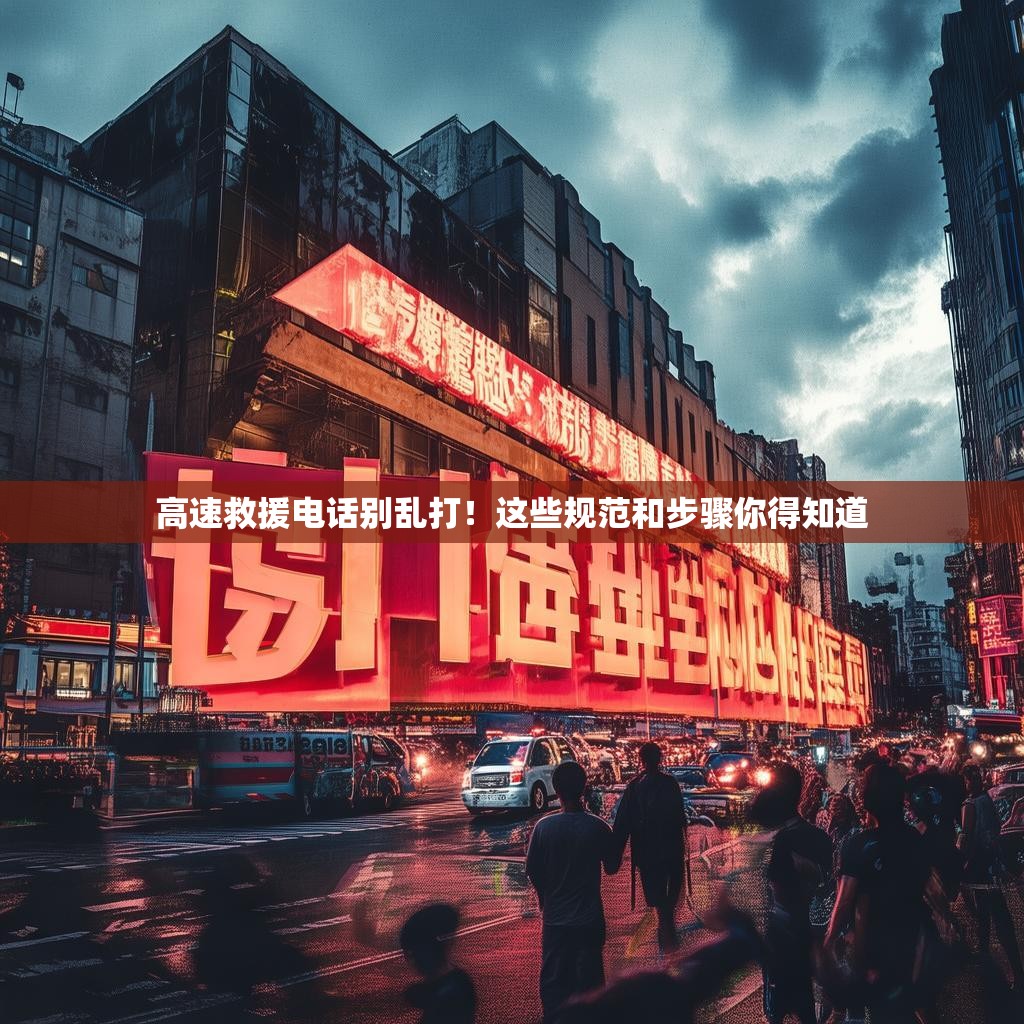 高速救援电话别乱打！这些规范和步骤你得知道
