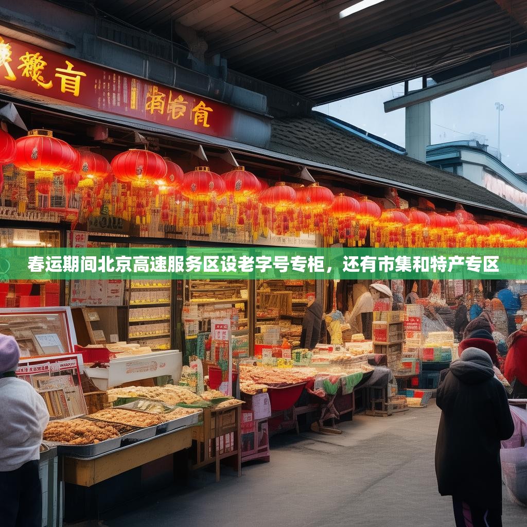 春运期间北京高速服务区设老字号专柜，还有市集和特产专区