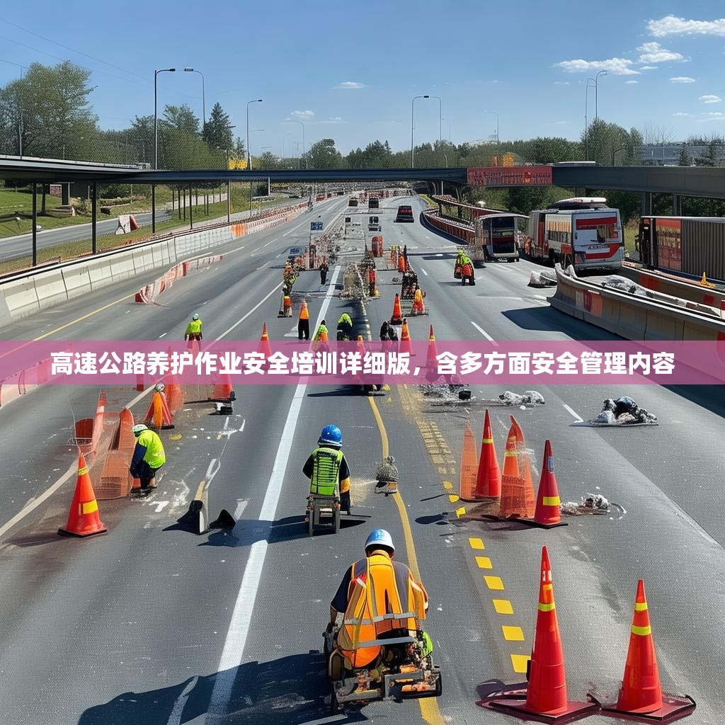 高速公路养护作业安全培训详细版，含多方面安全管理内容