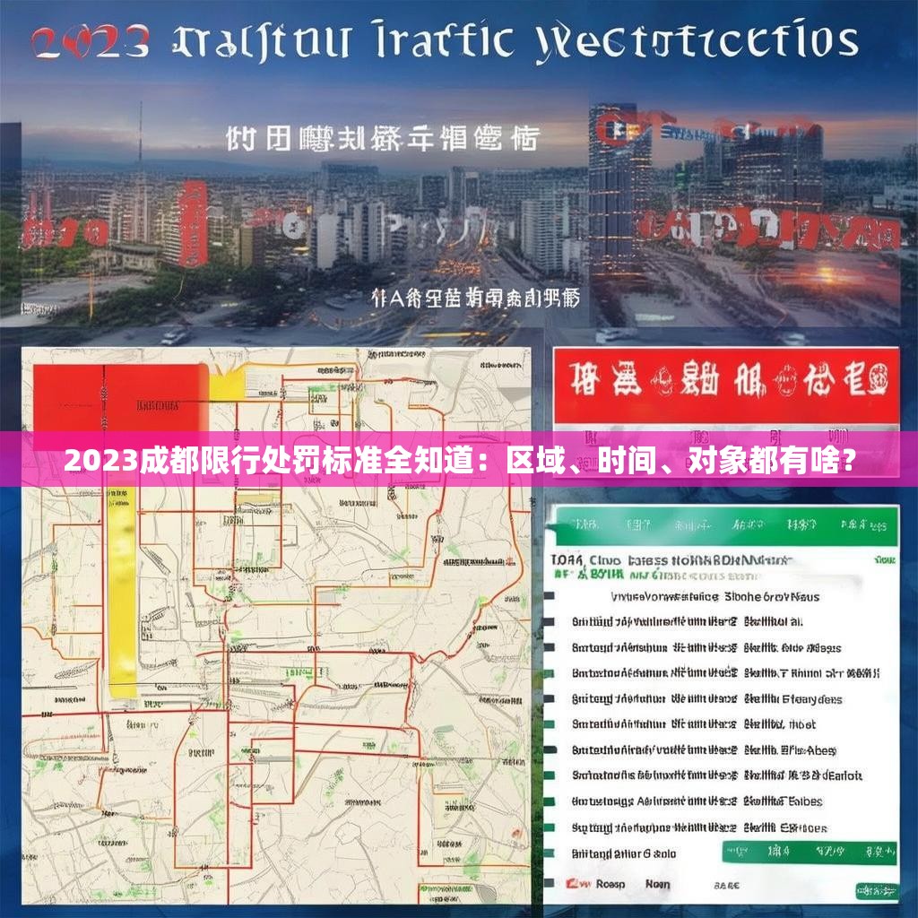 2023成都限行处罚标准全知道：区域、时间、对象都有啥？