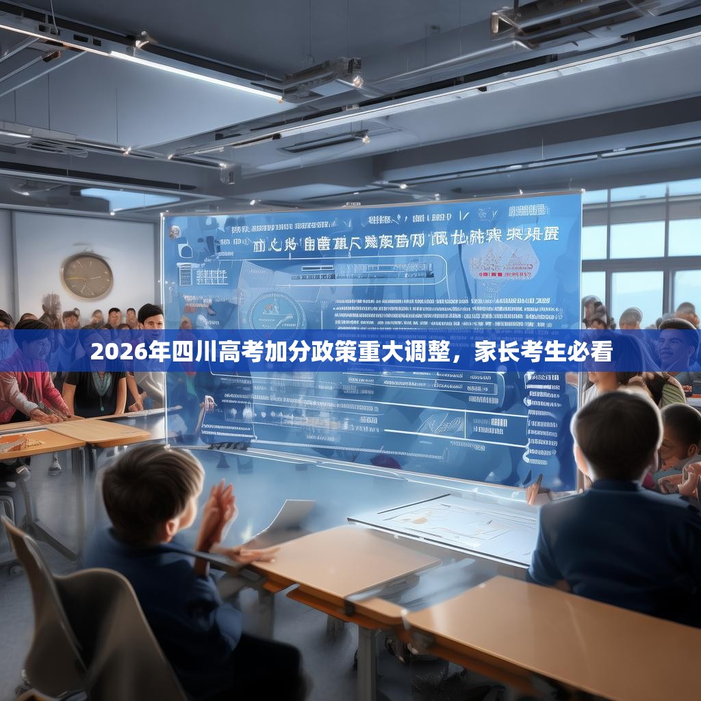 2026年四川高考加分政策重大调整，家长考生必看