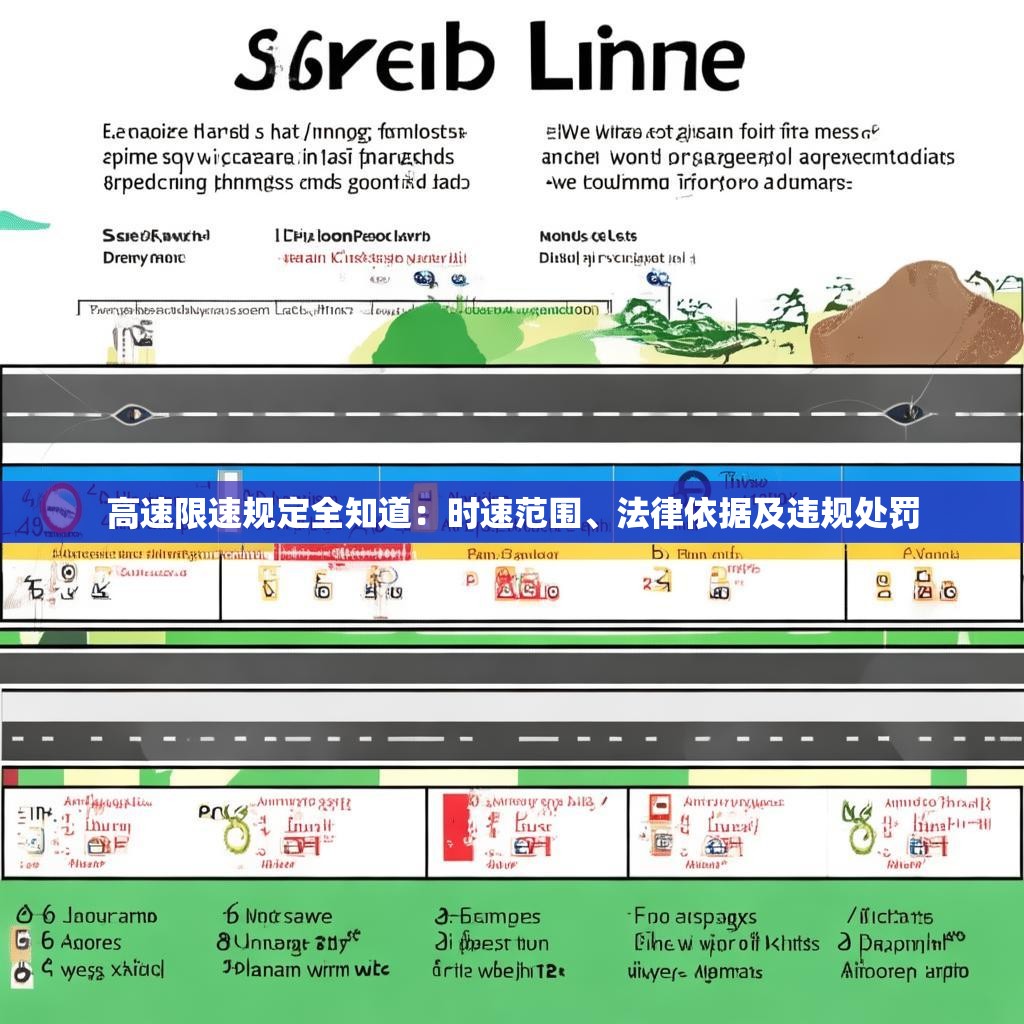 高速限速规定全知道：时速范围、法律依据及违规处罚