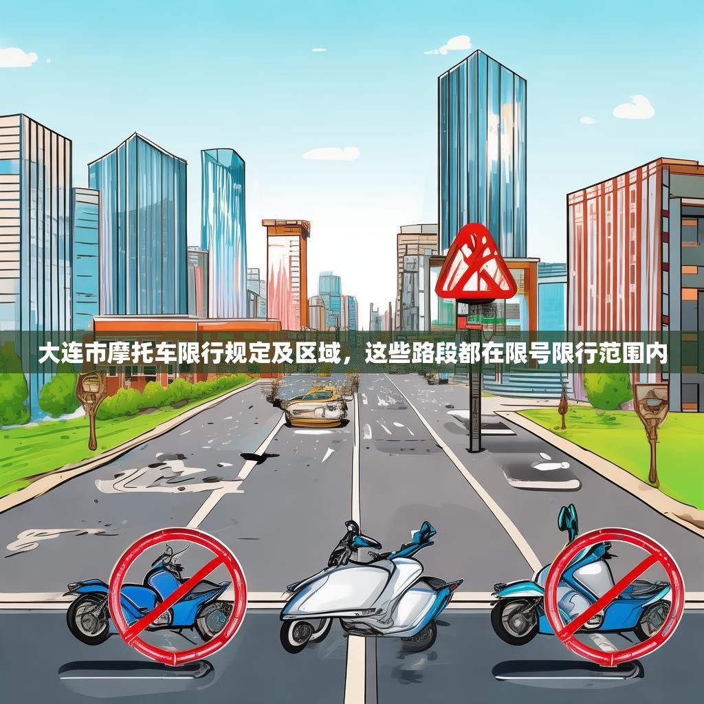 大连市摩托车限行规定及区域，这些路段都在限号限行范围内