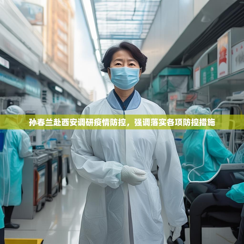 孙春兰赴西安调研疫情防控，强调落实各项防控措施