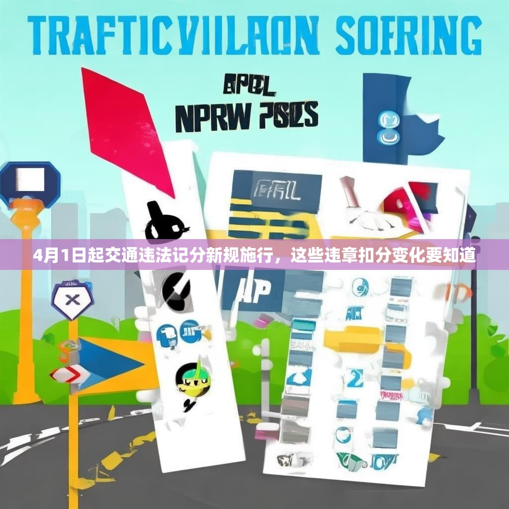 4月1日起交通违法记分新规施行，这些违章扣分变化要知道