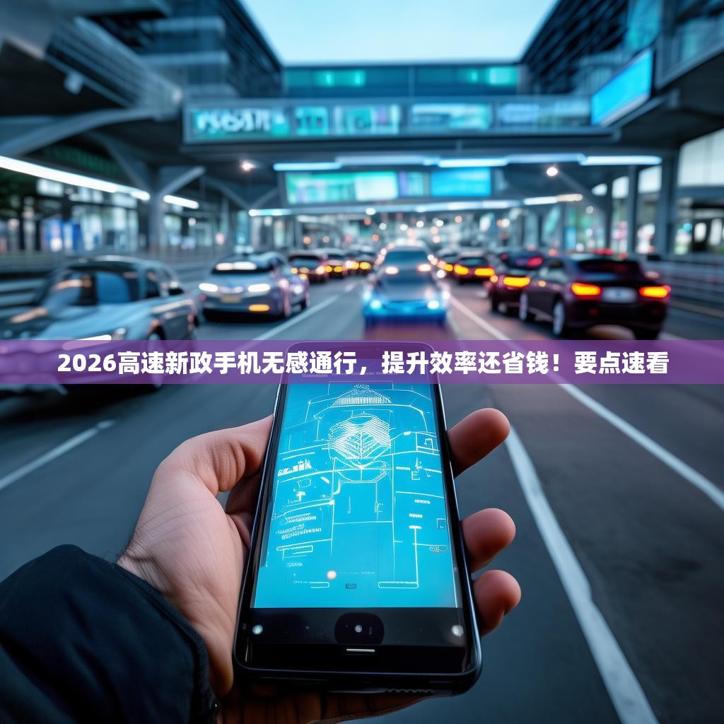 2026高速新政手机无感通行，提升效率还省钱！要点速看
