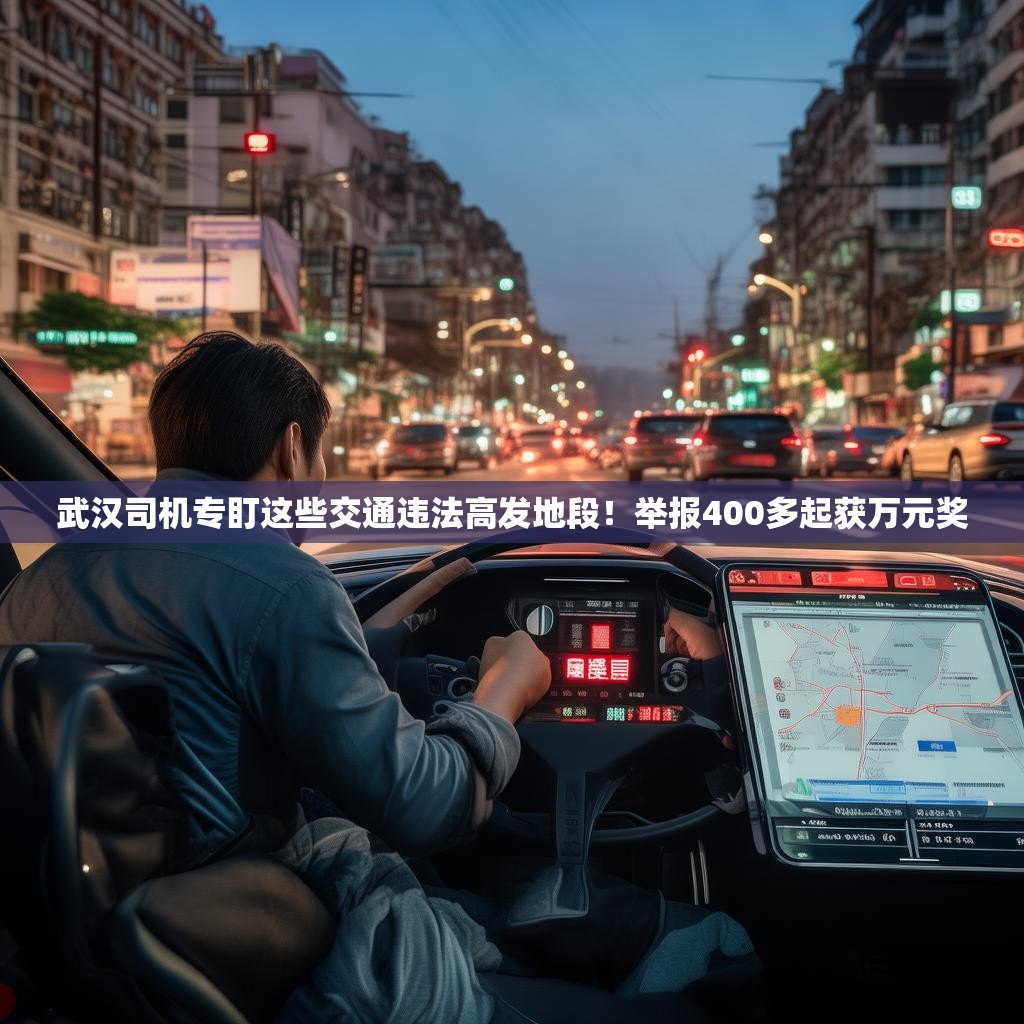 武汉司机专盯这些交通违法高发地段！举报400多起获万元奖