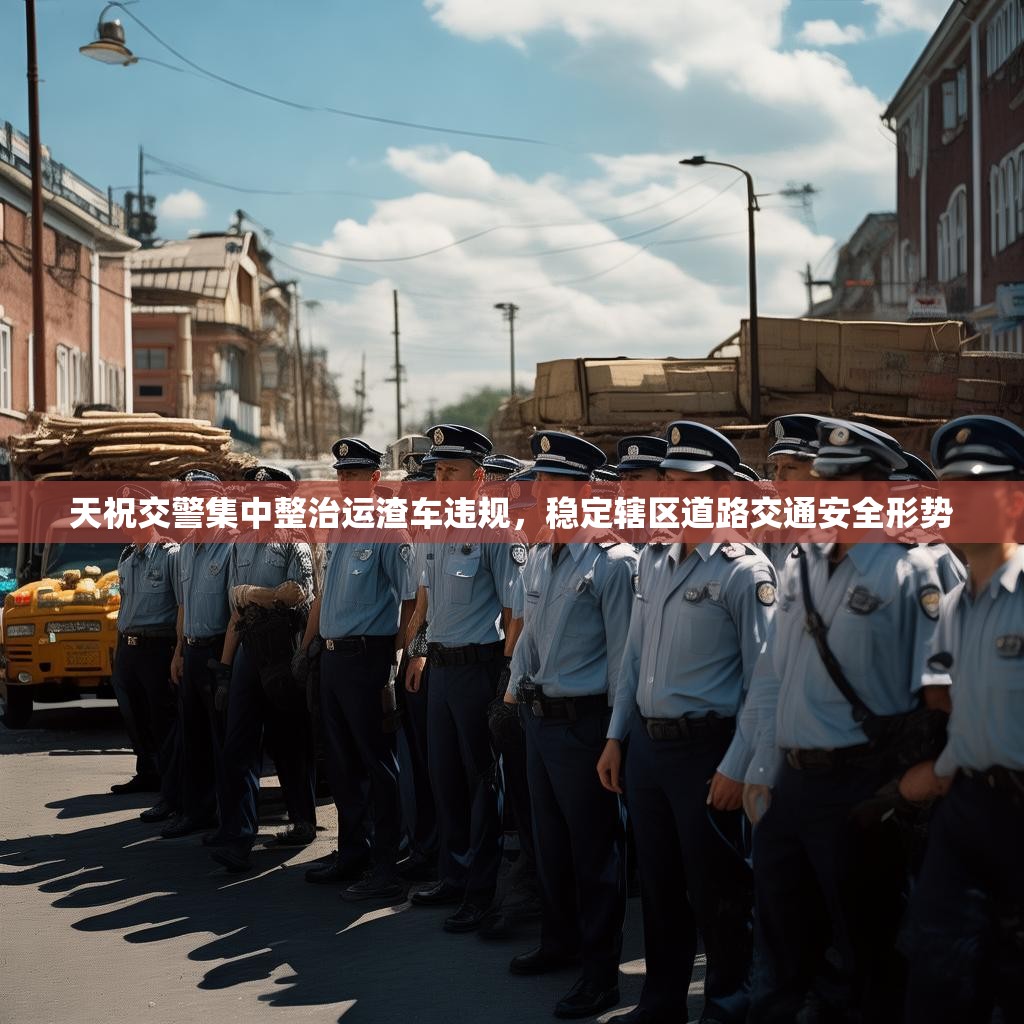 天祝交警集中整治运渣车违规，稳定辖区道路交通安全形势