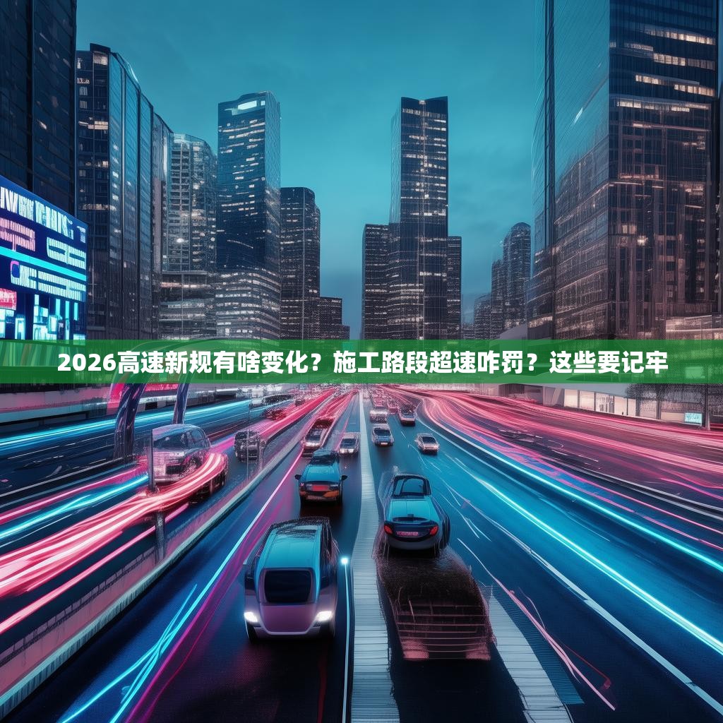 2026高速新规有啥变化？施工路段超速咋罚？这些要记牢