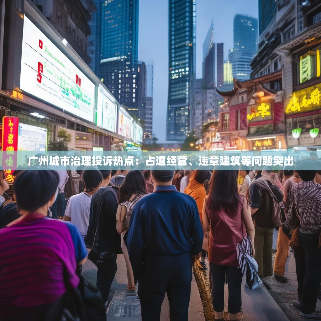 广州城市治理投诉热点：占道经营、违章建筑等问题突出