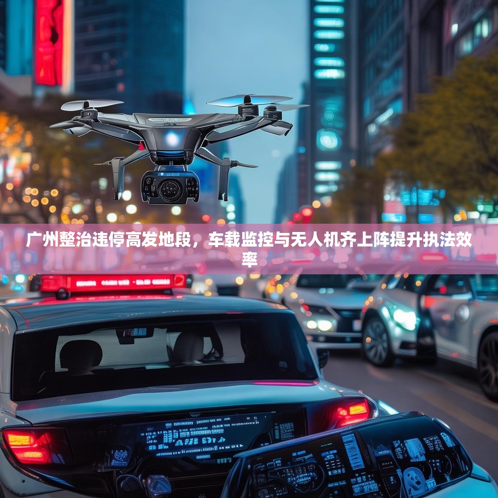广州整治违停高发地段，车载监控与无人机齐上阵提升执法效率