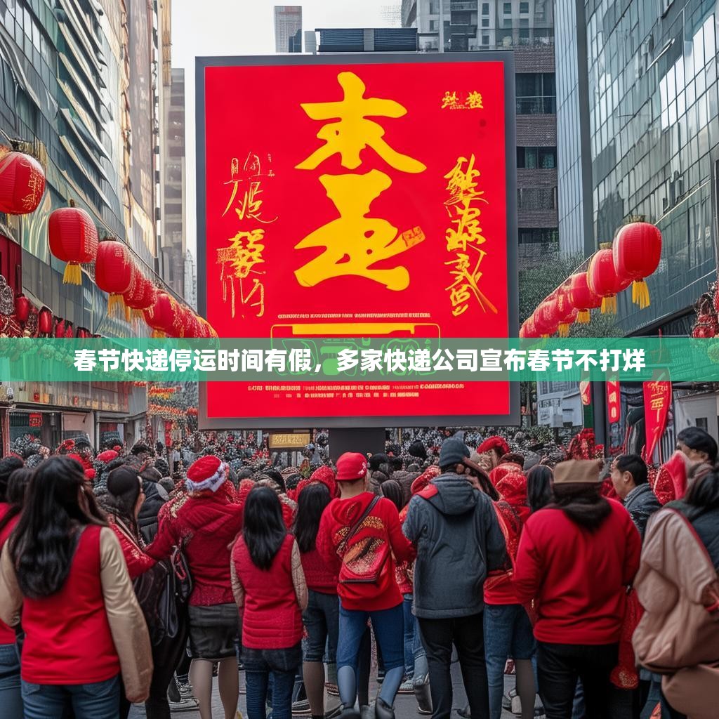 春节快递停运时间有假，多家快递公司宣布春节不打烊