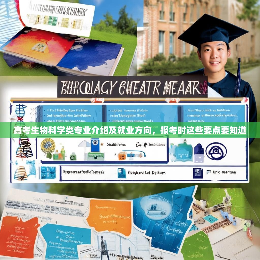 高考生物科学类专业介绍及就业方向，报考时这些要点要知道