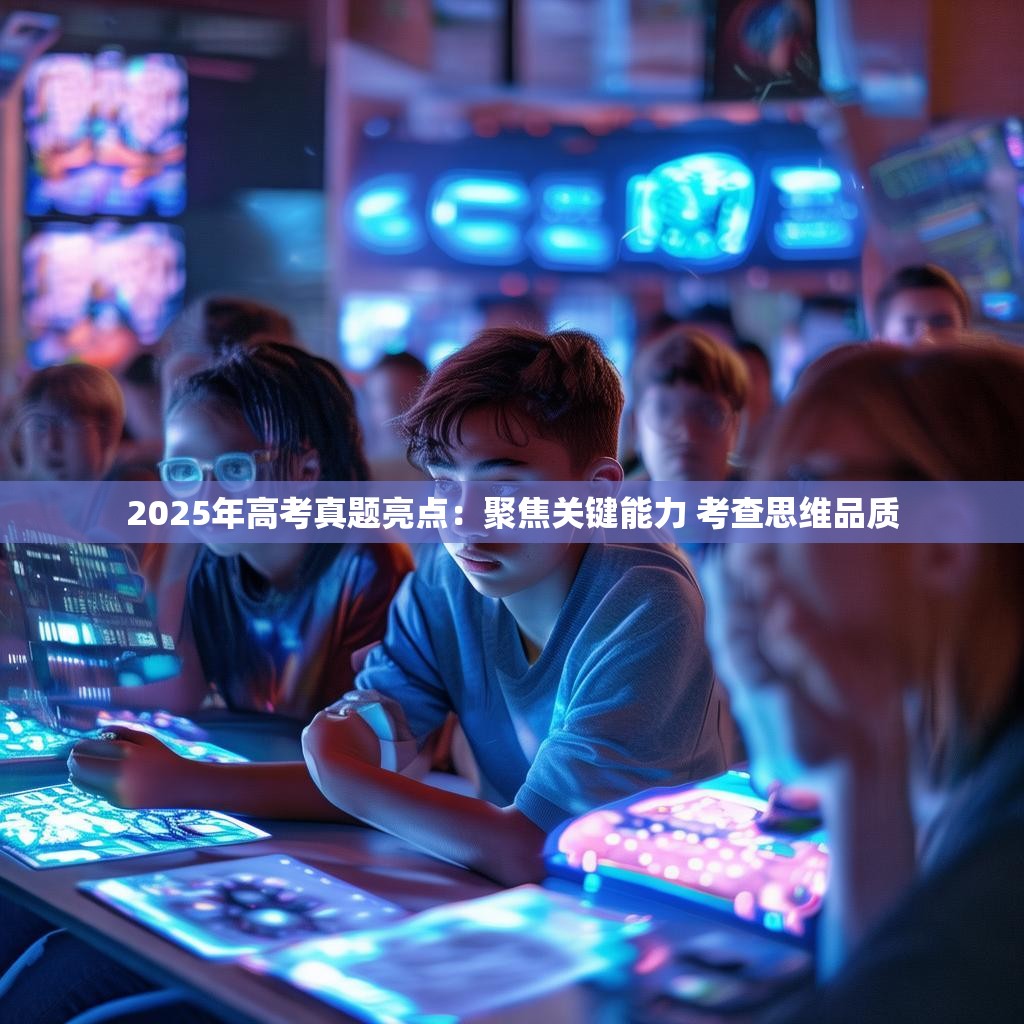 2025年高考真题亮点:聚焦关键能力 考查思维品质