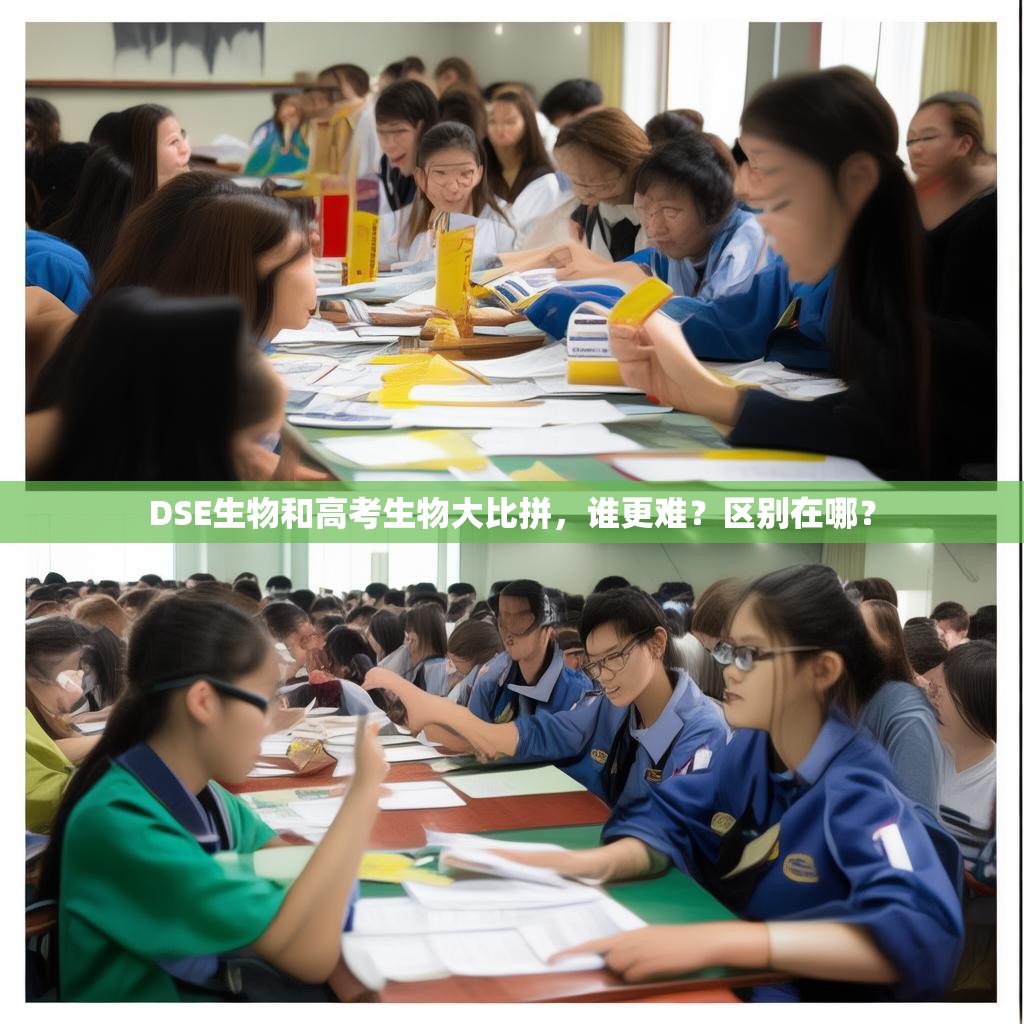DSE生物和高考生物大比拼，谁更难？区别在哪？