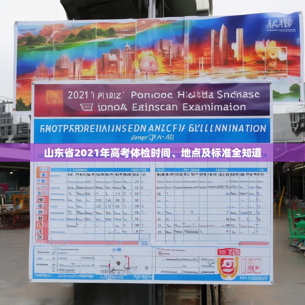 山东省2021年高考体检时间、地点及标准全知道