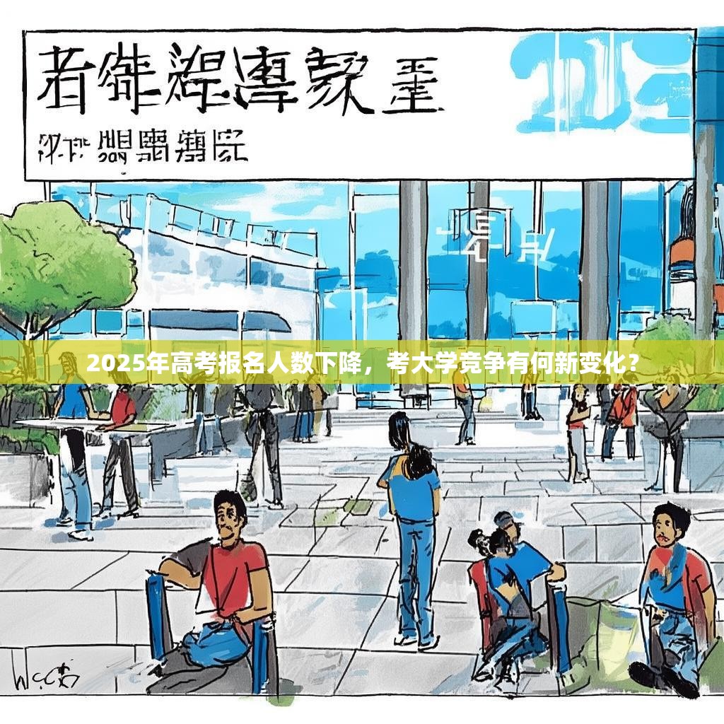 2025年高考报名人数下降，考大学竞争有何新变化？