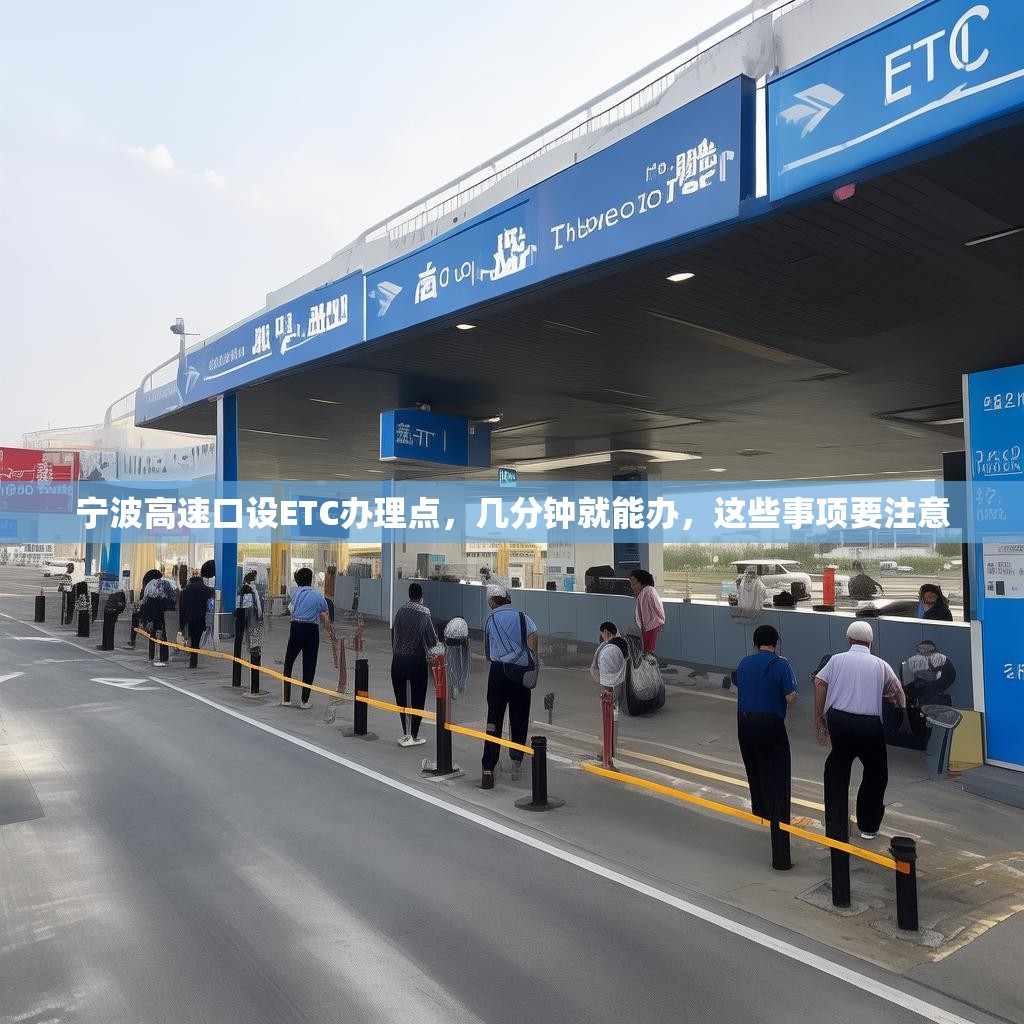 宁波高速口设ETC办理点，几分钟就能办，这些事项要注意