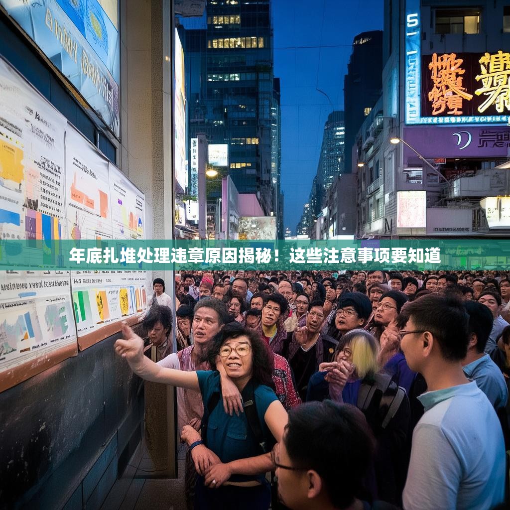 年底扎堆处理违章原因揭秘！这些注意事项要知道