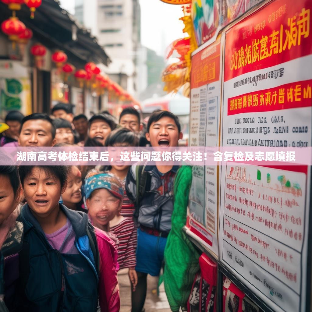湖南高考体检结束后，这些问题你得关注！含复检及志愿填报