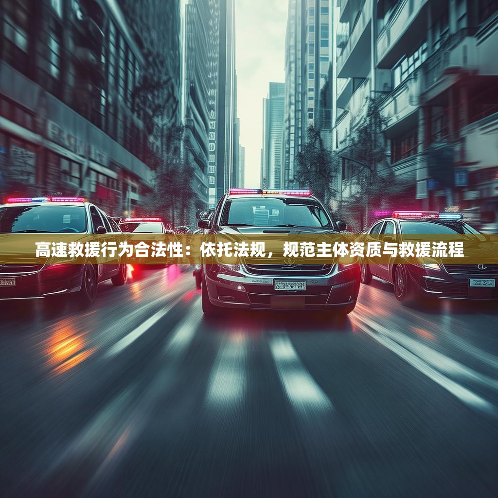 高速救援行为合法性：依托法规，规范主体资质与救援流程