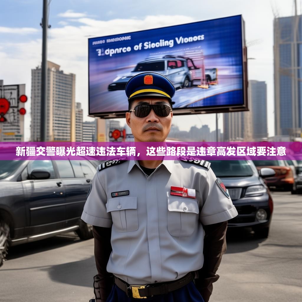 新疆交警曝光超速违法车辆，这些路段是违章高发区域要注意