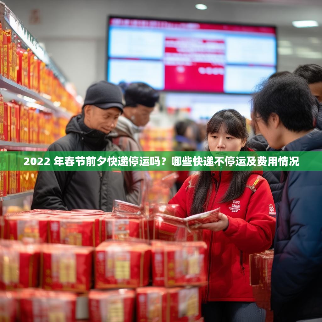2022 年春节前夕快递停运吗？哪些快递不停运及费用情况
