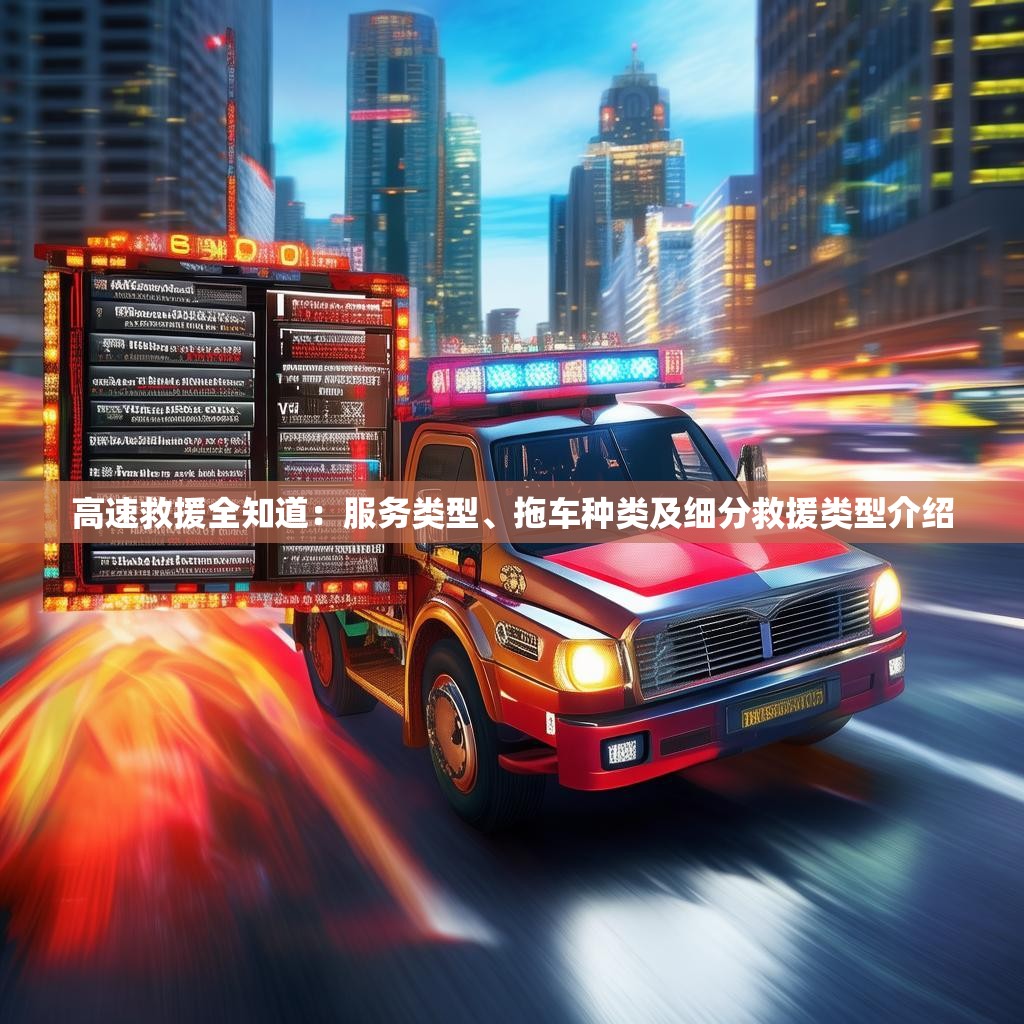 高速救援全知道：服务类型、拖车种类及细分救援类型介绍