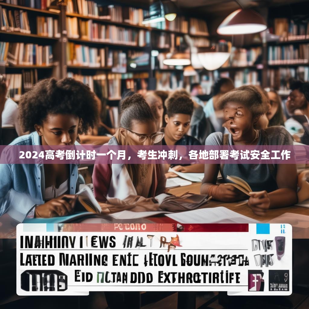 2024高考倒计时一个月，考生冲刺，各地部署考试安全工作