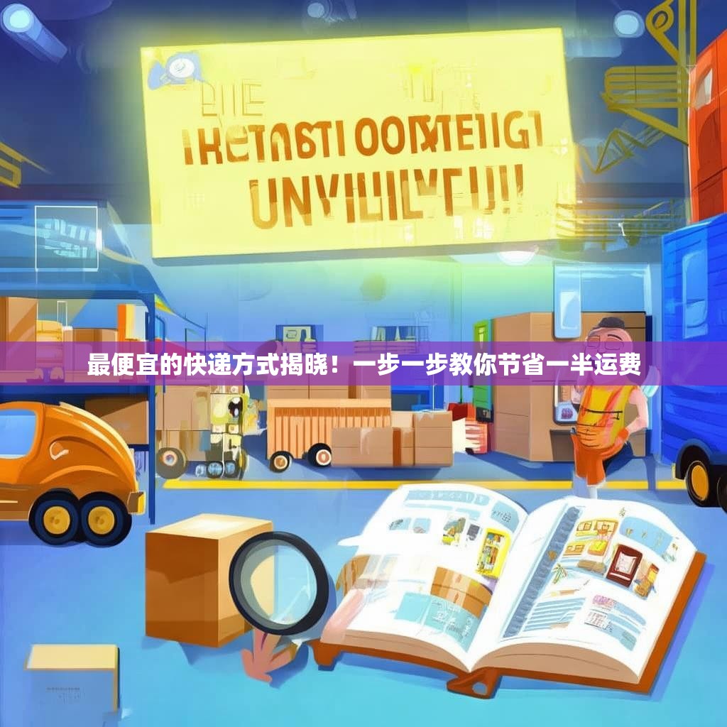 最便宜的快递方式揭晓！一步一步教你节省一半运费