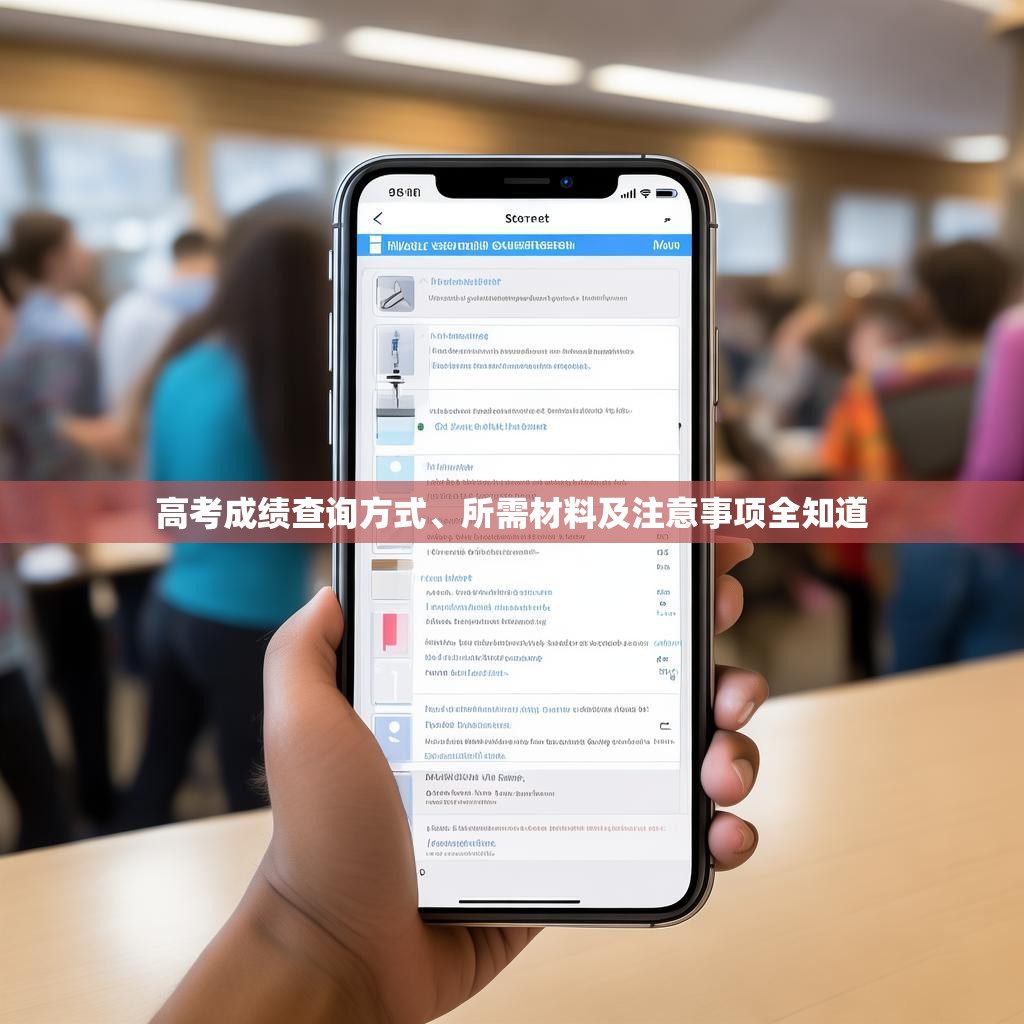 高考成绩查询方式、所需材料及注意事项全知道