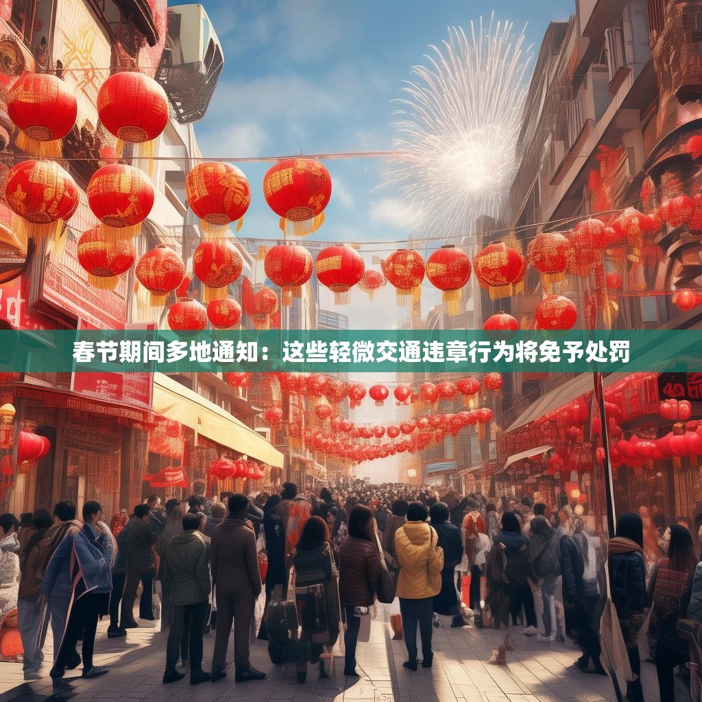 春节期间多地通知：这些轻微交通违章行为将免予处罚
