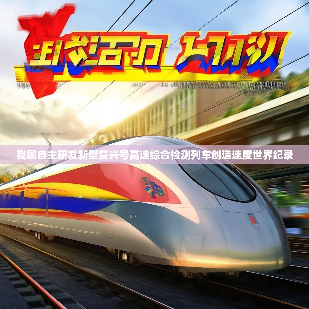 我国自主研发新型复兴号高速综合检测列车创造速度世界纪录
