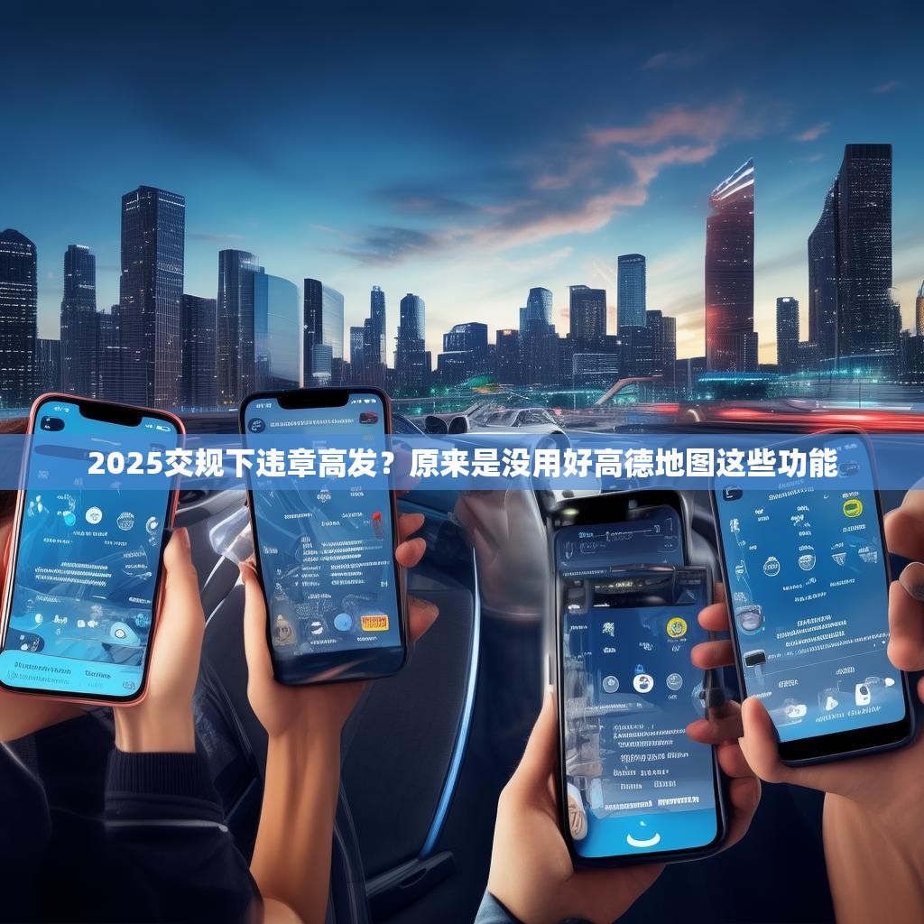 2025交规下违章高发？原来是没用好高德地图这些功能