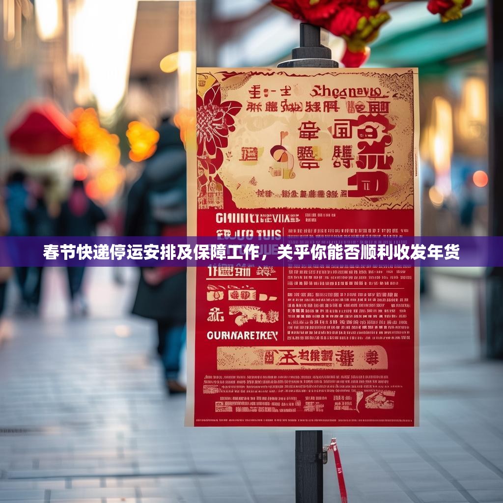 春节快递停运安排及保障工作，关乎你能否顺利收发年货