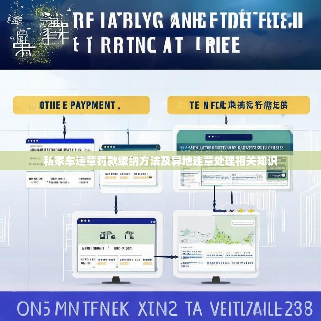 私家车违章罚款缴纳方法及异地违章处理相关知识