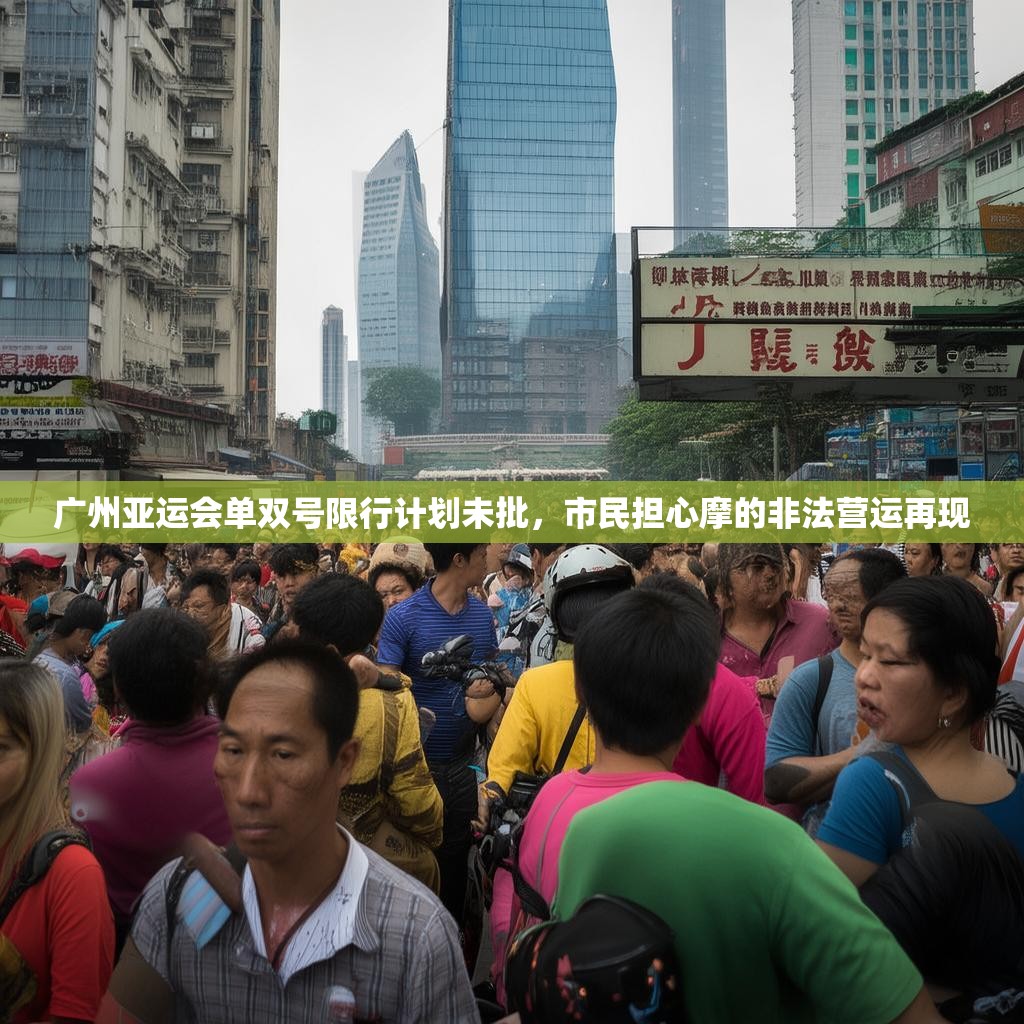广州亚运会单双号限行计划未批，市民担心摩的非法营运再现