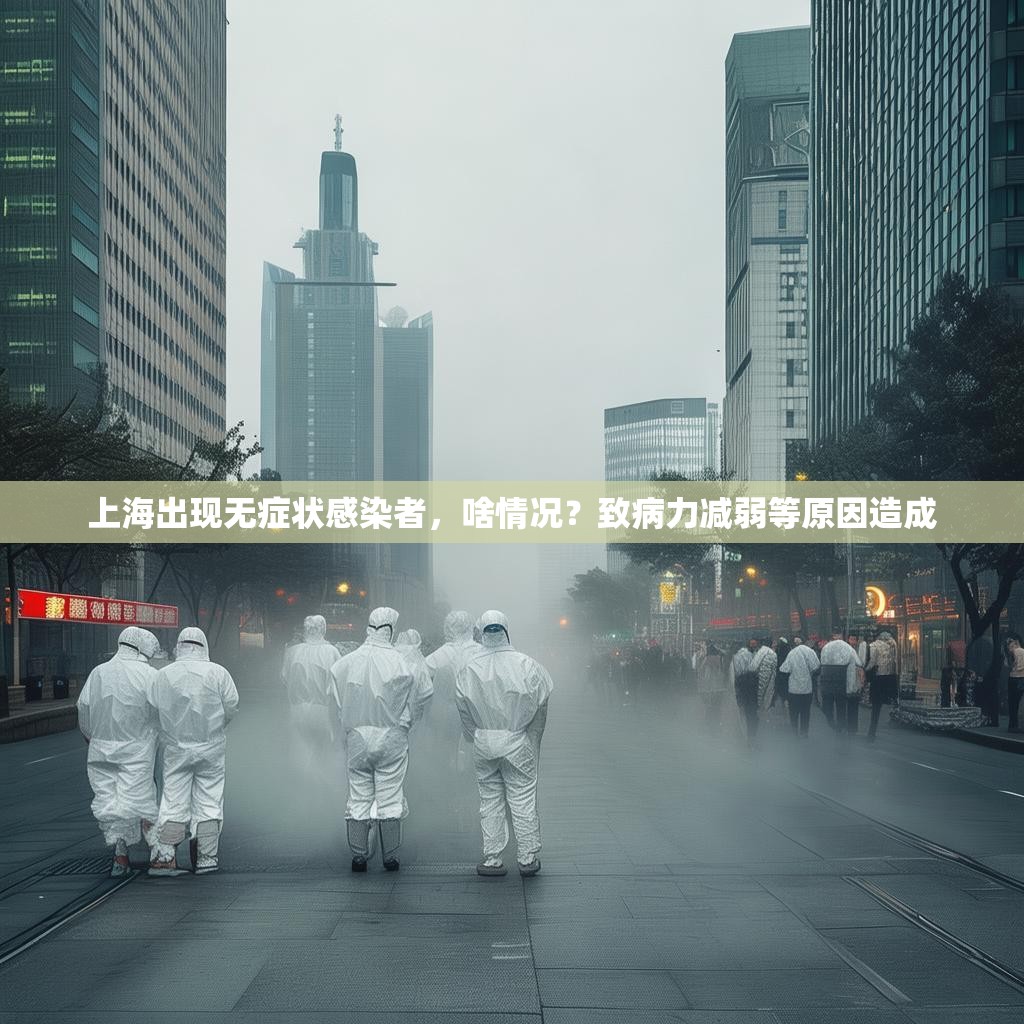上海出现无症状感染者，啥情况？致病力减弱等原因造成