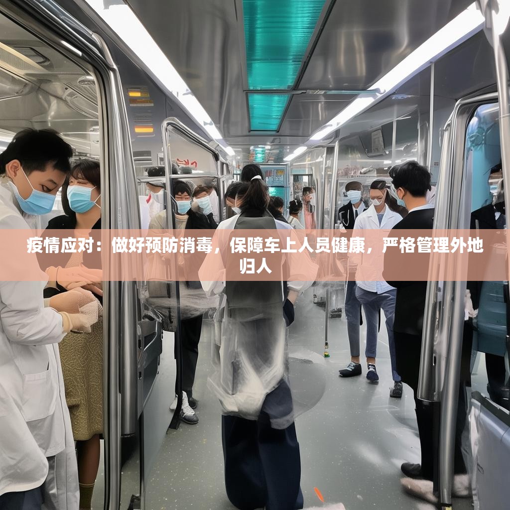 疫情应对：做好预防消毒，保障车上人员健康，严格管理外地归人
